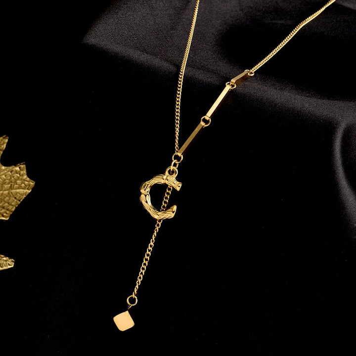 Brehn | Charmante Initialen Buchstaben Halskette