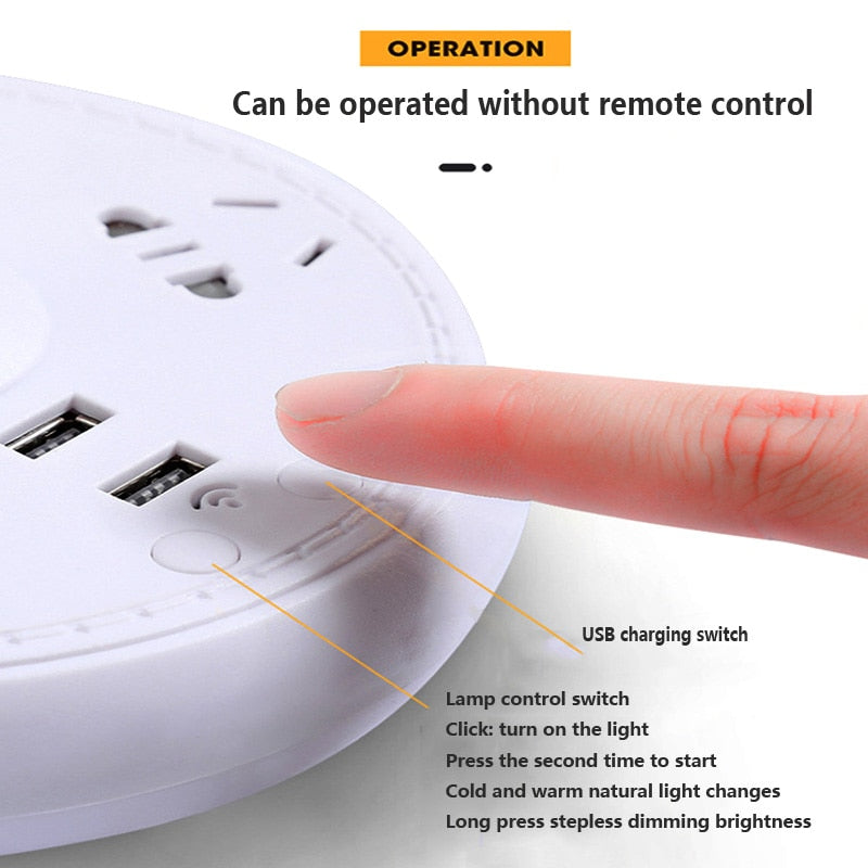 Multi Power Strip Phone Holder TaBrehne Lampe | Brehn
