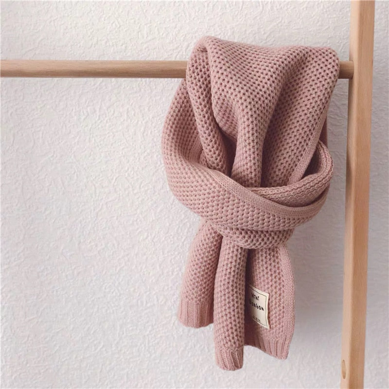 Brehn | Kinder Strickschal – Weicher und Wärmender Schal in Zeitlosem Design