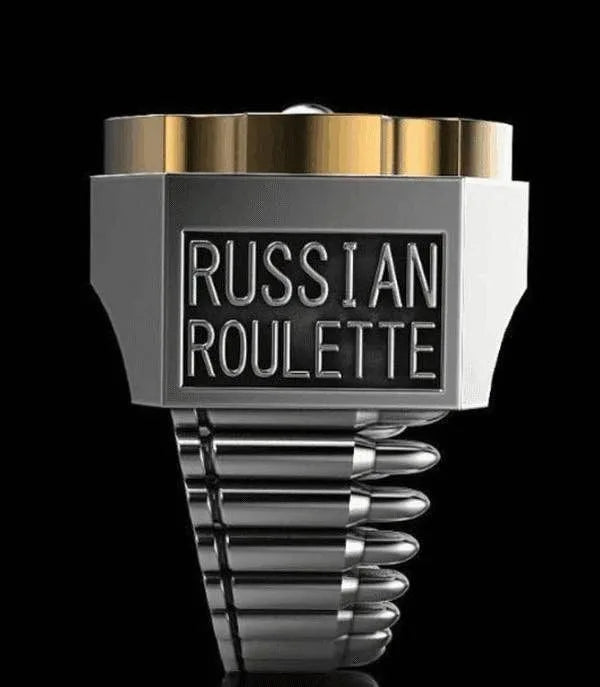 Vivolux | Russische Roulette bullet-förmiger Selbstverteidigung Ring