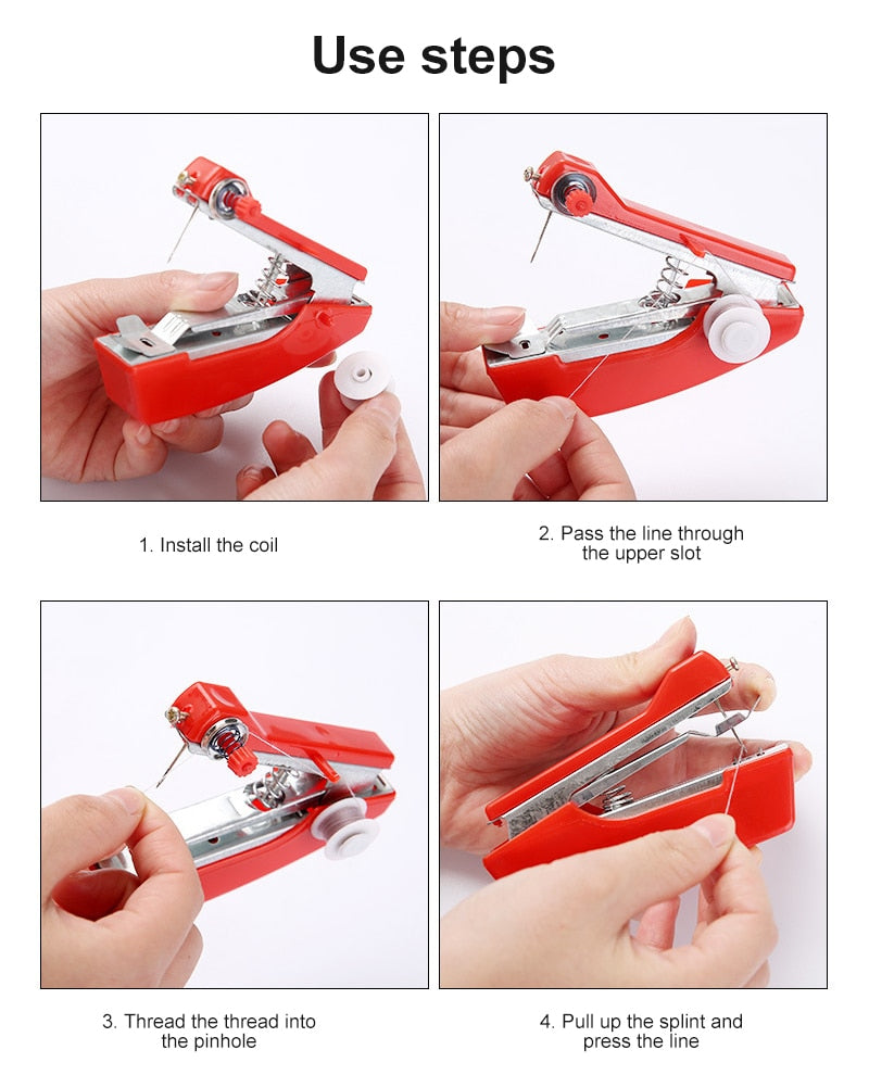 Handheld PortaBrehne Fix Schnell-Nähmaschine