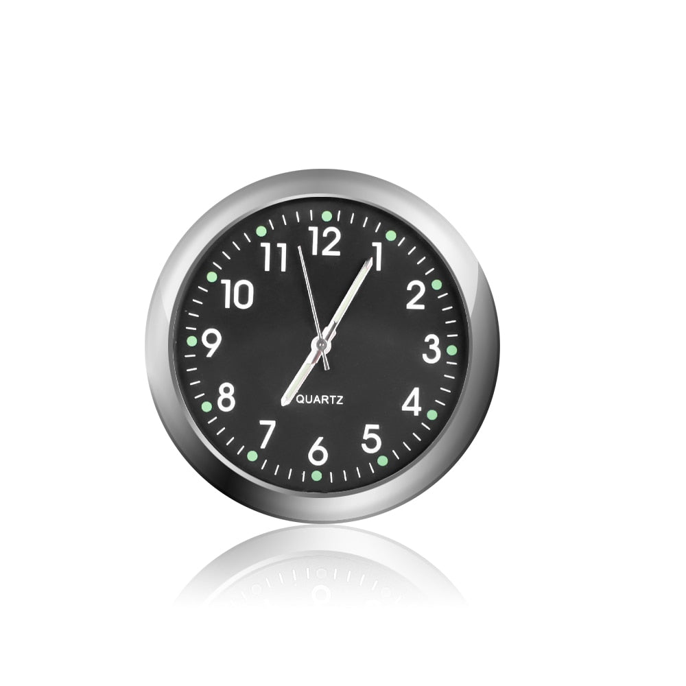 Brehn | Aufklebbare Auto Armaturenbrett Leuchtende Uhr