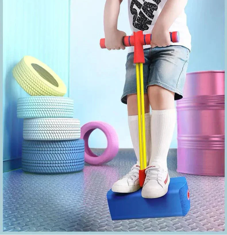 Brehn | JumpElite Luxus Pogo Stick | Hochwertiges Spring-Spielzeug, das für endlosen Spaß und verbesserte Gleichgewichtsfähigkeiten für Kinder entwickelt wurde