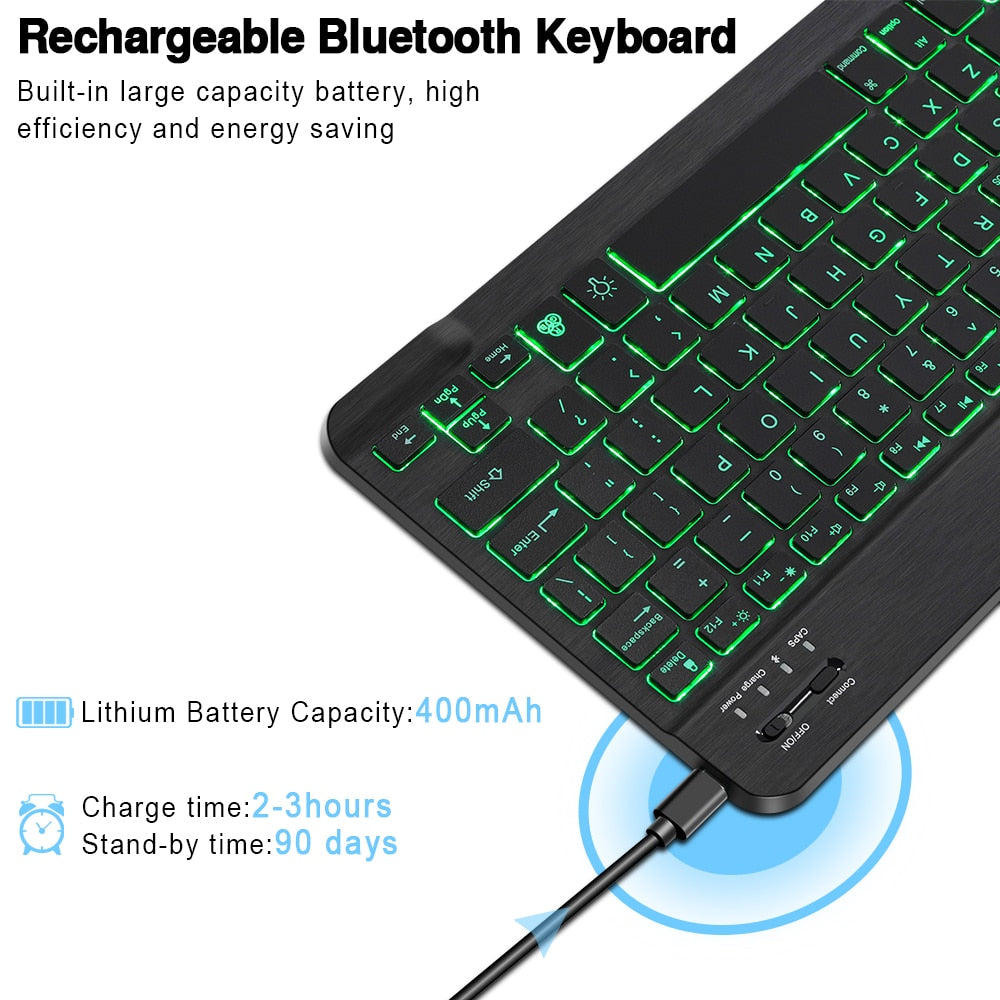 Brehn | Eclipse Tragbares Bluetooth Tastatur Maus Set