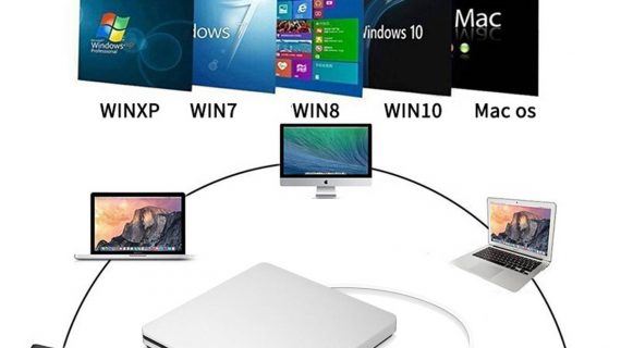 Brehn | Externer DVD-Recorder für optische Laufwerke Tragbar für MacBook Air