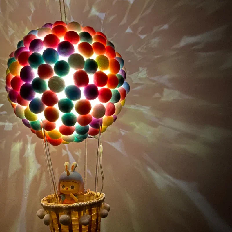 DIY Heißluftballon-förmige fliegende Tiere Nachtlampe | Brehn