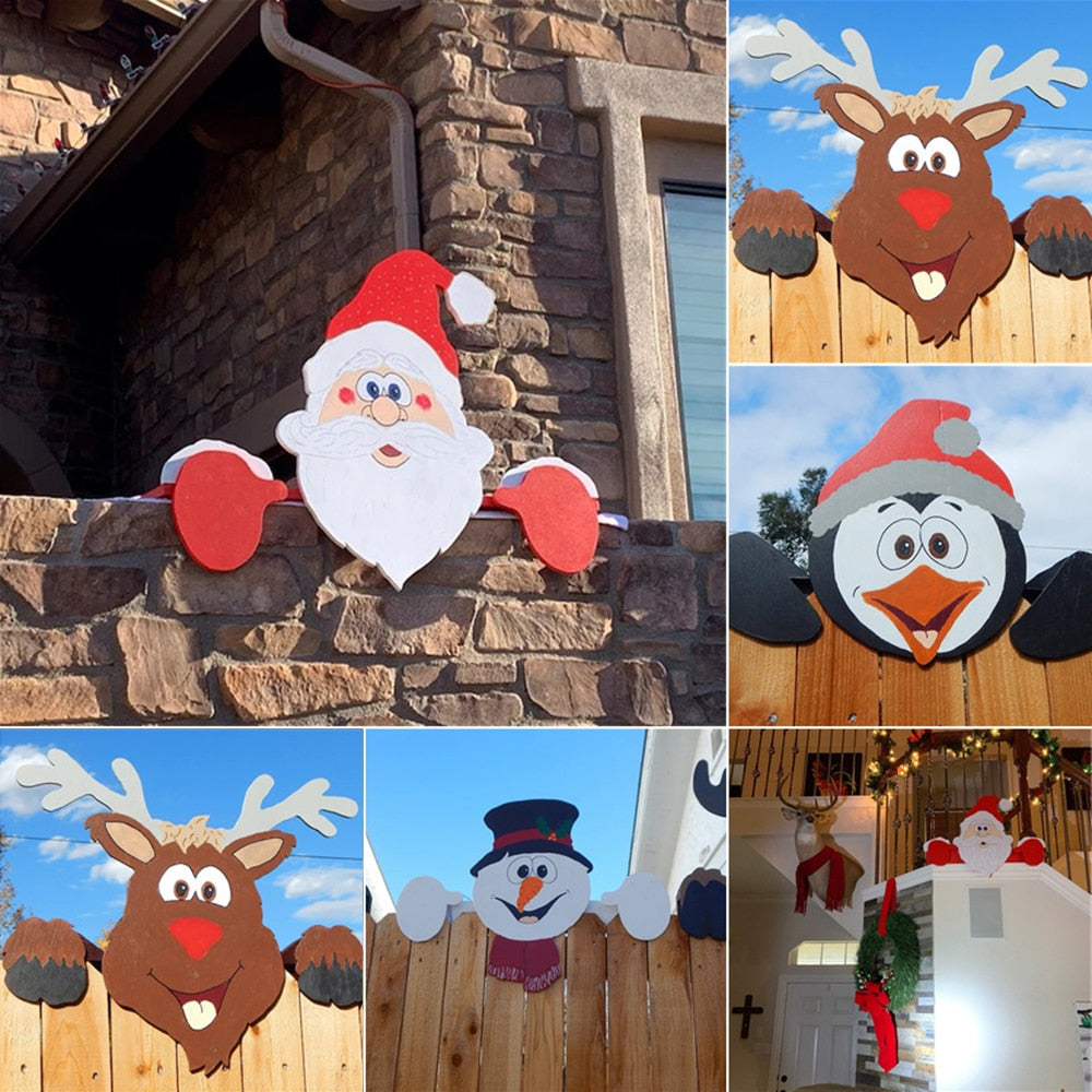 Brehn | Überraschung Weihnachtsmann Außen Weihnachtsdekoration