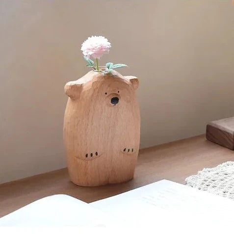 Süßer kleiner Bären-Blumenvase | Brehn
