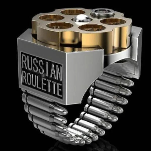 Vivolux | Russische Roulette bullet-förmiger Selbstverteidigung Ring