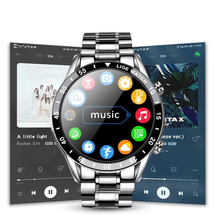 Brehn | Luxus SmartWatch 4G – Eleganter und verbundener Stil mit Anrufen und Konnektivität