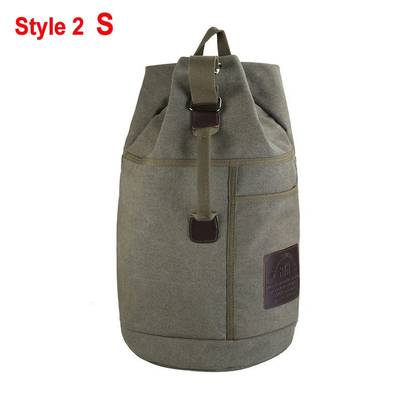 Brehn | Nomad Freundliche Canvas Eimer Tasche Rucksack