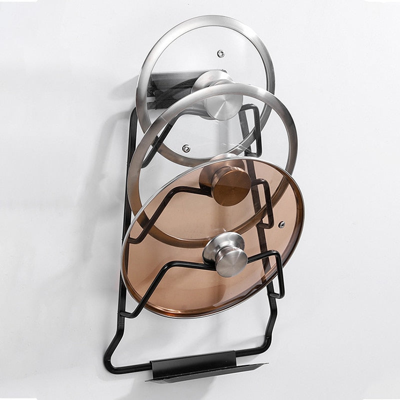 Brehn | Wandmontierter extremen Topfdeckelhalter Rack