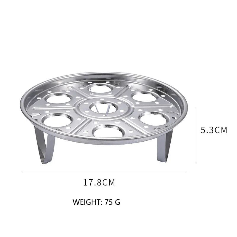 VIvolux | Edelstahl Schnelle Eier Dämpfer Rack