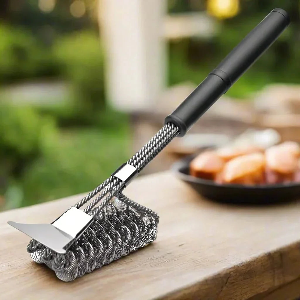 GrillMaster Borstenfreie Bürste – Sicher und effektiv für alle Grillroste