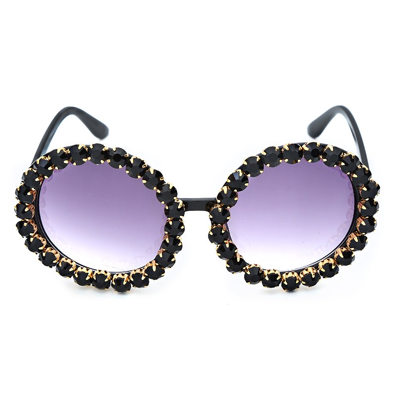 Brehn | Oversized Runde Luxus-Sonnenbrille