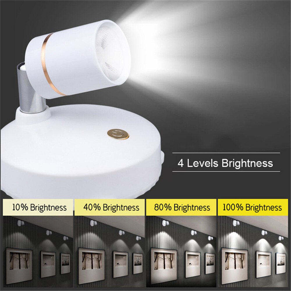 VIvolux | Smart LED Fernbedienung Wiederaufladbarer Spotlight