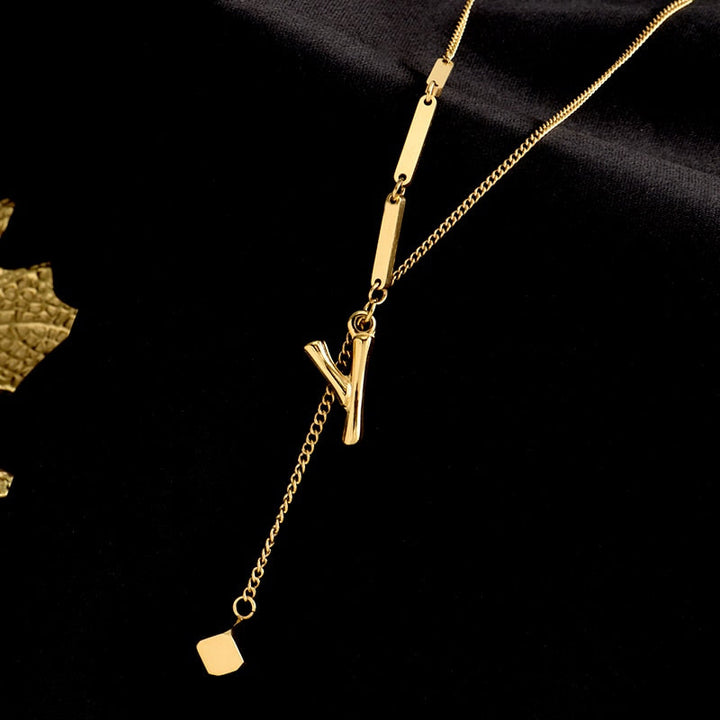 Brehn | Charmante Initialen Buchstaben Halskette