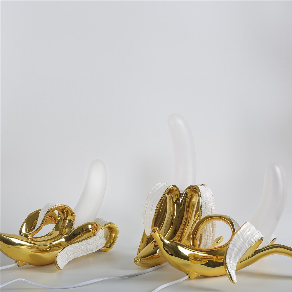 Brehn | Banana Lights Tischlampe - Elegante Art Deco Tischlampe