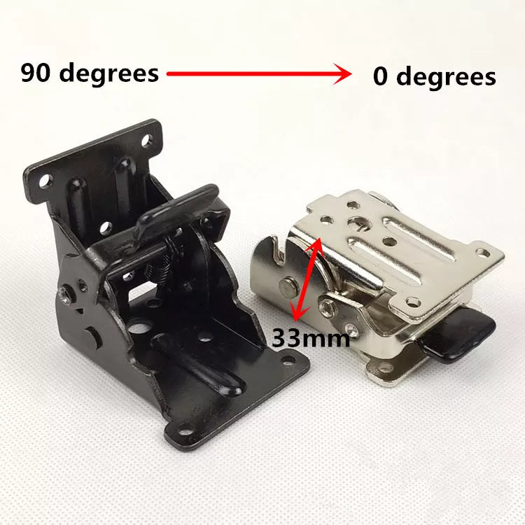 2Pcs FoldaBrehne Selbstverriegelungsschaniere