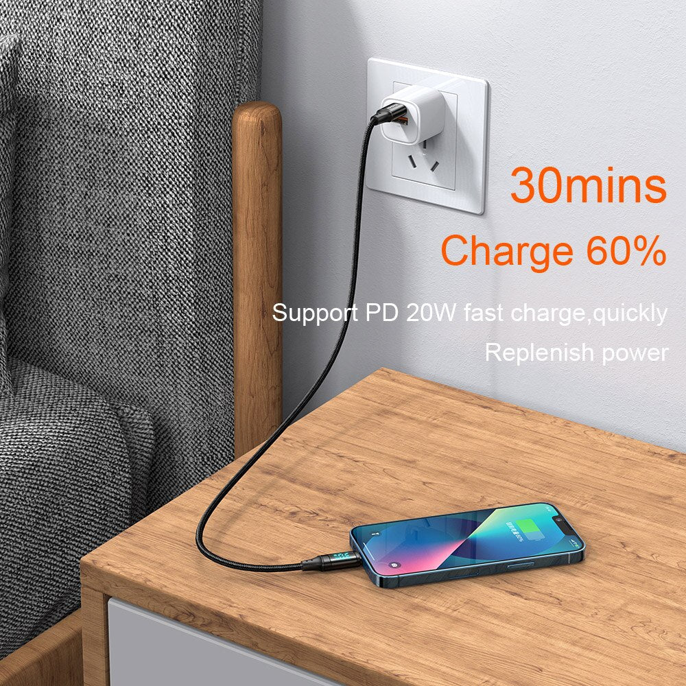 Brehn | Power Display Universal Schnelllade-Handykabel