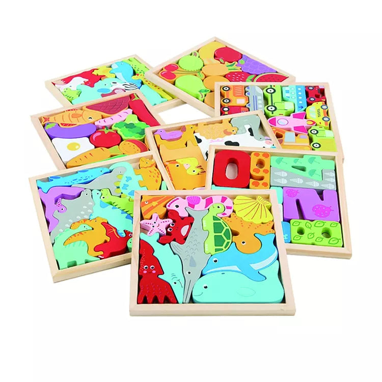 Brehn | Formenspaß – Holzpuzzle (2+1 GRATIS)
