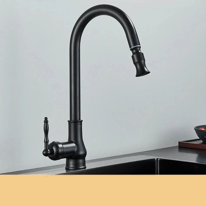 Brehn | VintageTap Wasserhahn - Antike Messing Küchenmischerhahn