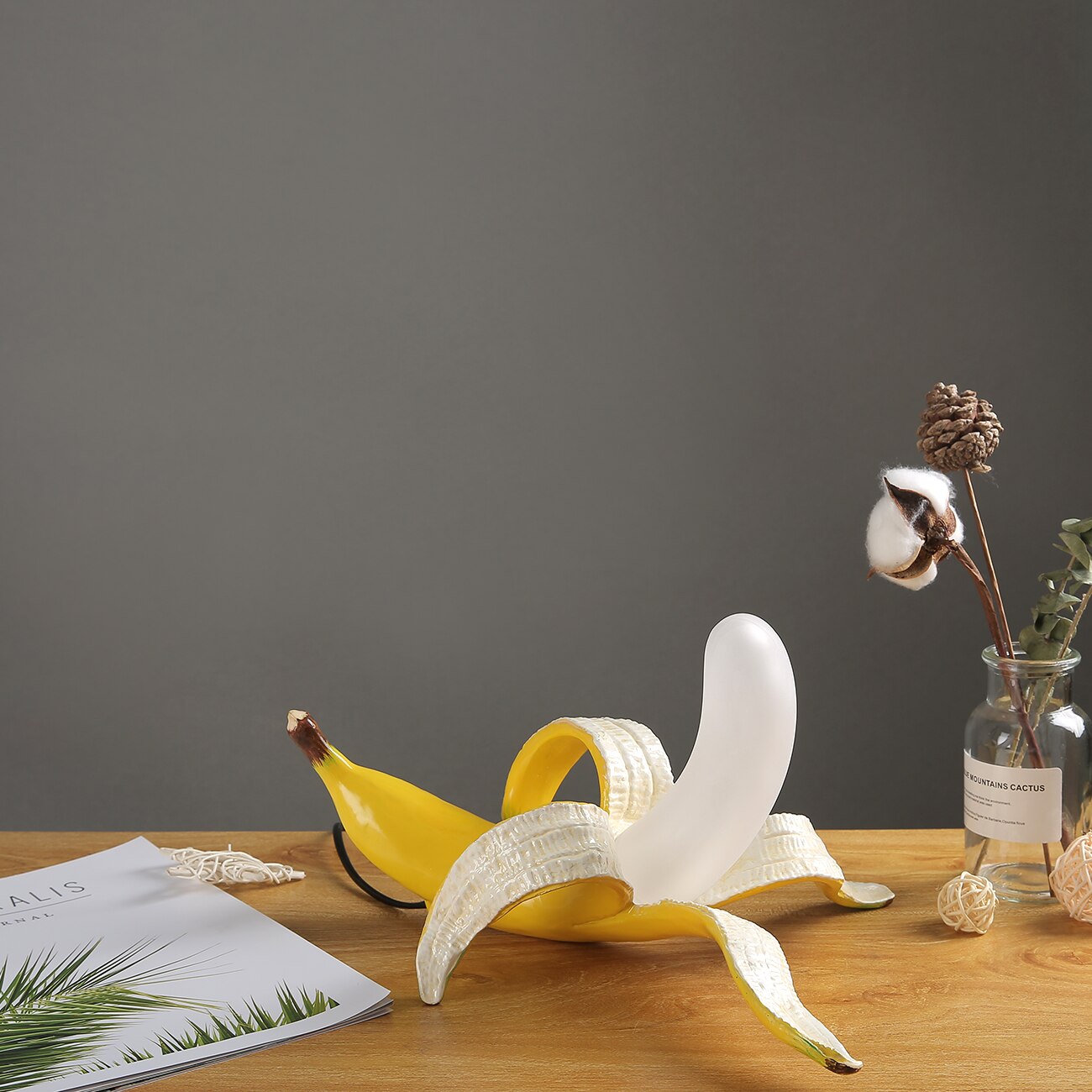 Brehn | Banana Lights Tischlampe - Elegante Art Deco Tischlampe