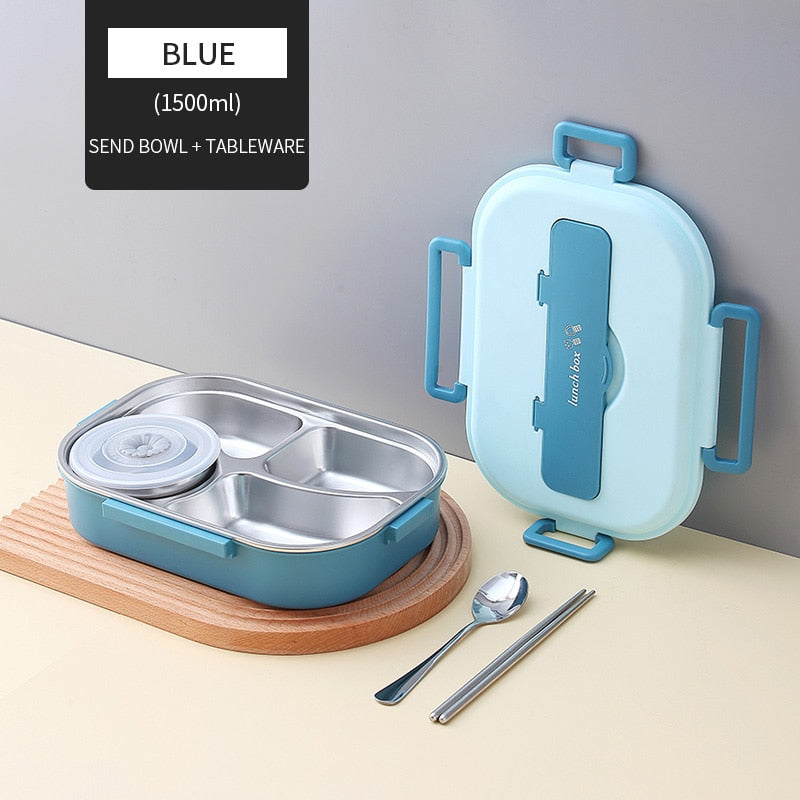 Edelstahl Mehrfach-Compartments Kinder Lunchbox | Brehn