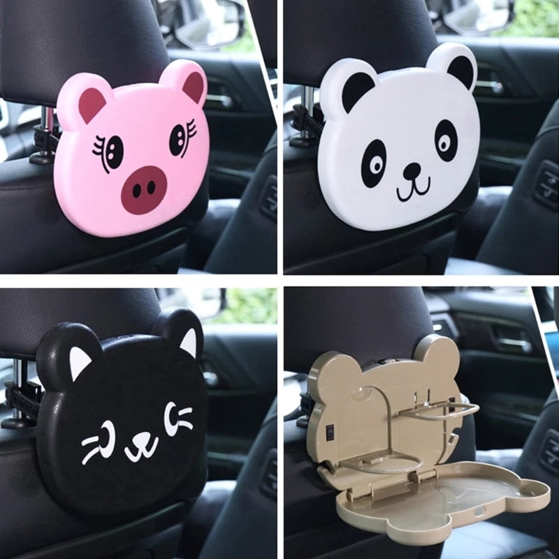VIvolux | Multifunktionale Mini Panda Auto Rücksitzablage