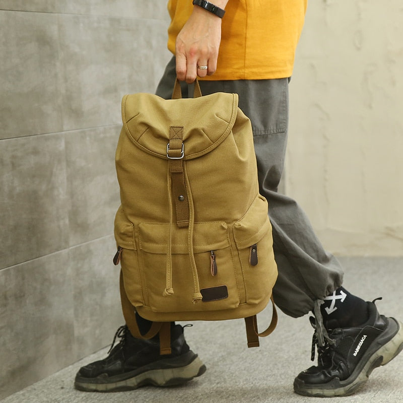 VIvolux | Große Kapazität Canvas Explorer Reise Rucksack