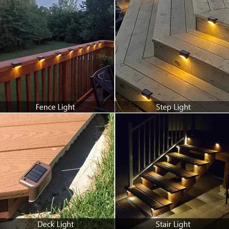 Solar wasserdichte Treppenlichter Brehn