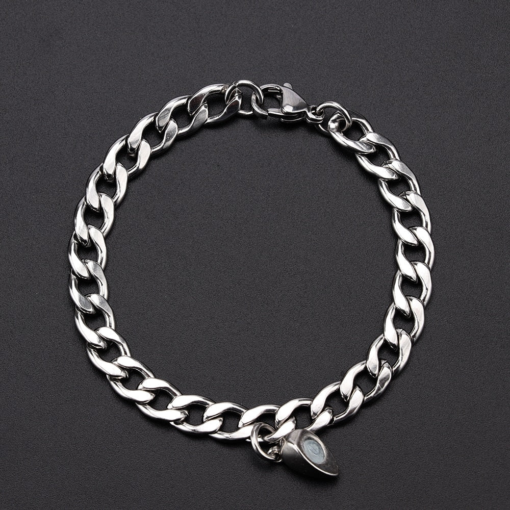 Brehn | Herzförmiger Magnet Paare Armband