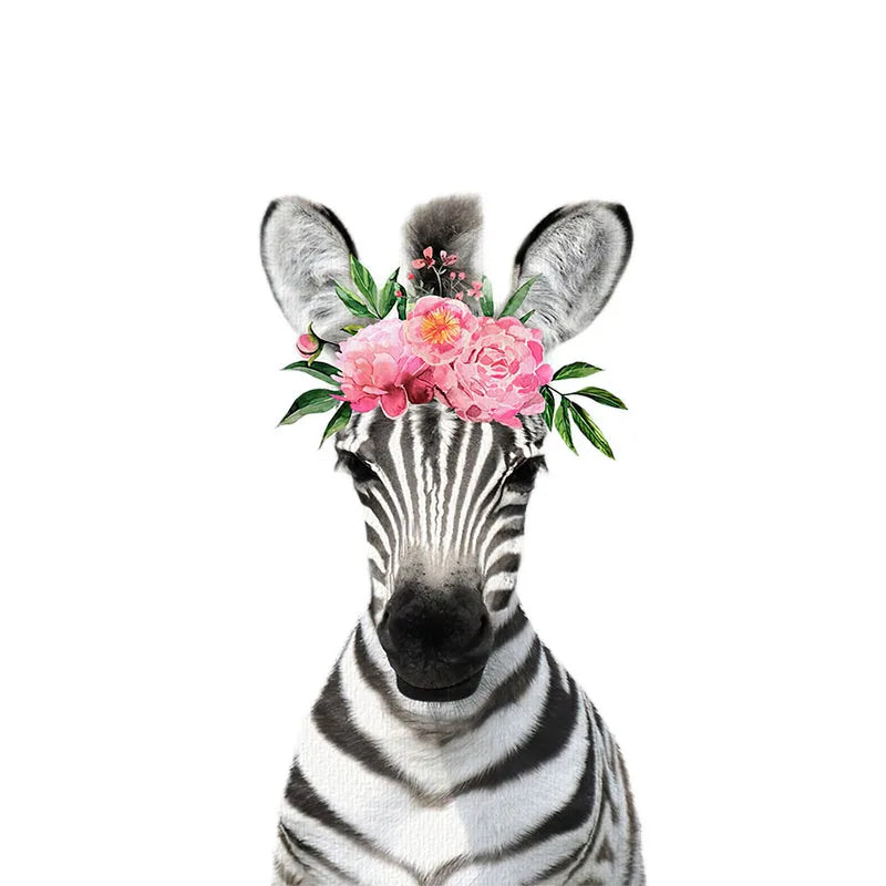 Baby Süße Tiere Wandaufkleber Für das Kinderzimmer Abnehmbar Peel and Stick Vinyl Wandtattoos Für das Zimmer des Babys Kreative DIY Wanddekoration | Brehn