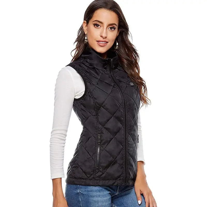 Brehn | ThermaBelle Women's Heating Vest | USB heated vest with infrared technology | Temperature regulating & lightweight | Ideal for autumn & winter