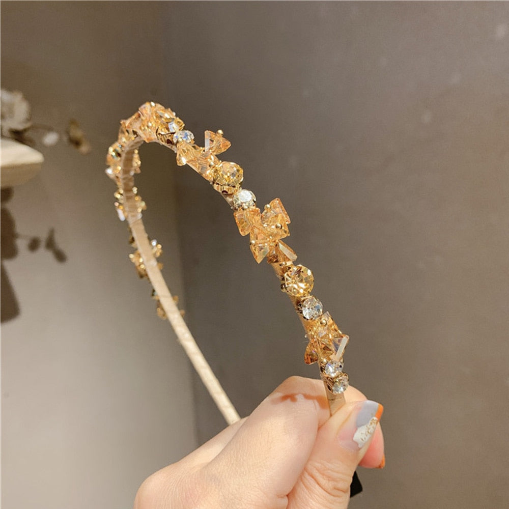 VIvolux | Anspruchsvolle Funkelnde Strass-Kristall-Haarband