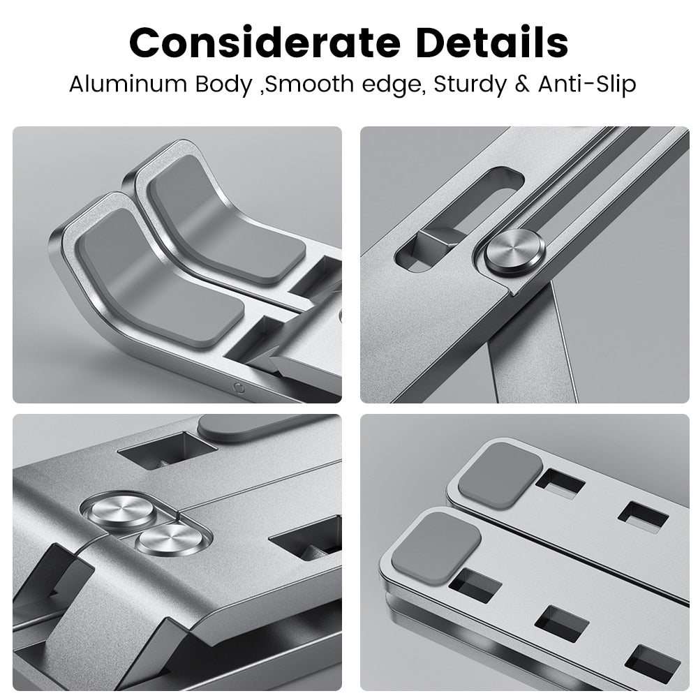 Brehn | Arbeitsstation Aluminium Notebook Halter Stand