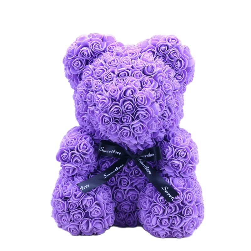 Brehn | Künstliche Rosenblumen Teddybär