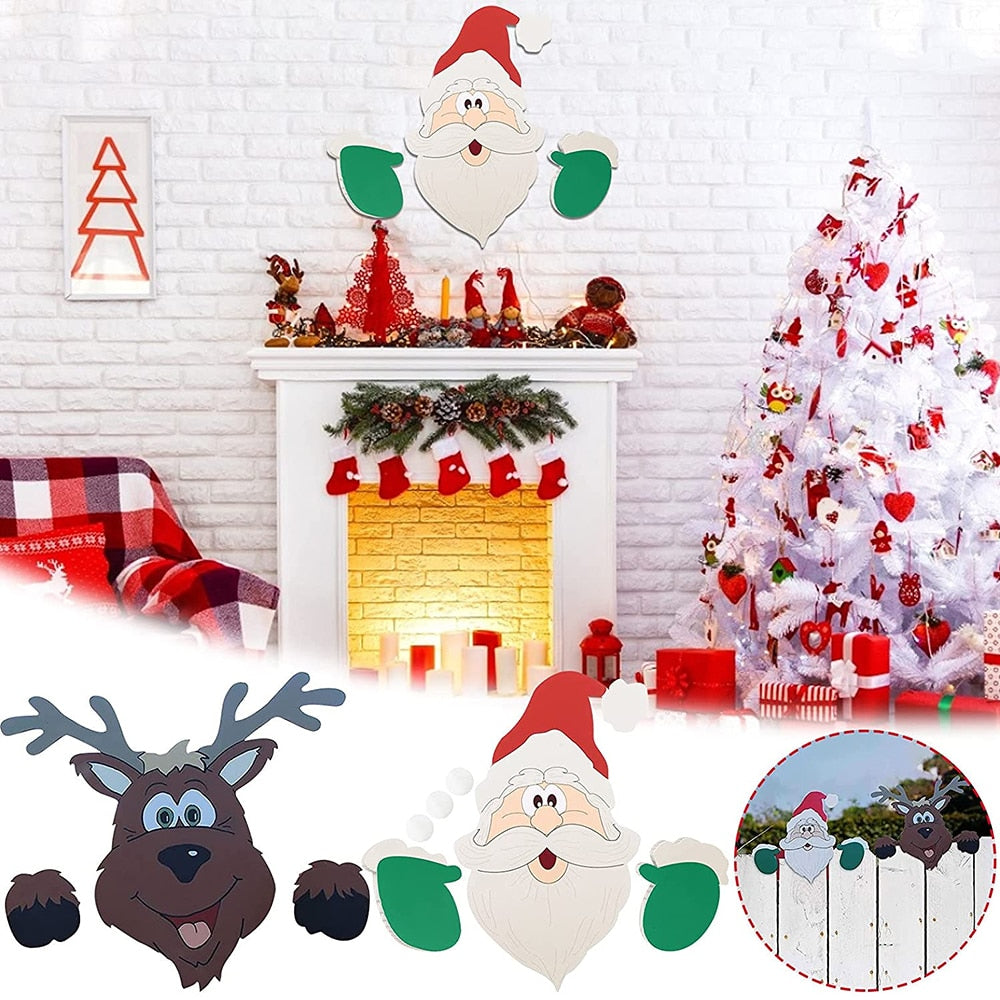 Brehn | Überraschung Weihnachtsmann Außen Weihnachtsdekoration