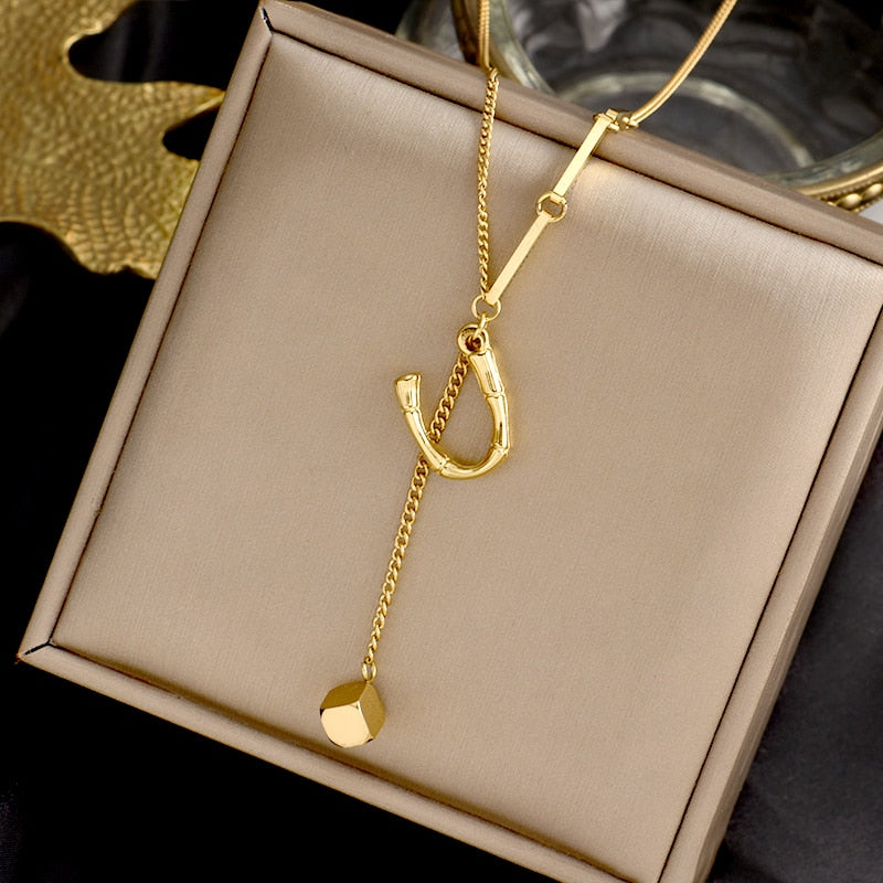 Brehn | Charmante Initialen Buchstaben Halskette