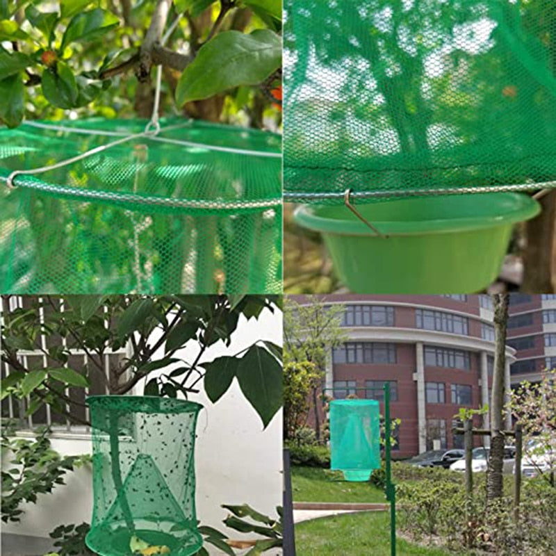 Wiederverwendbares Aufhängekäfignetz-Fliegenfalle | Brehn