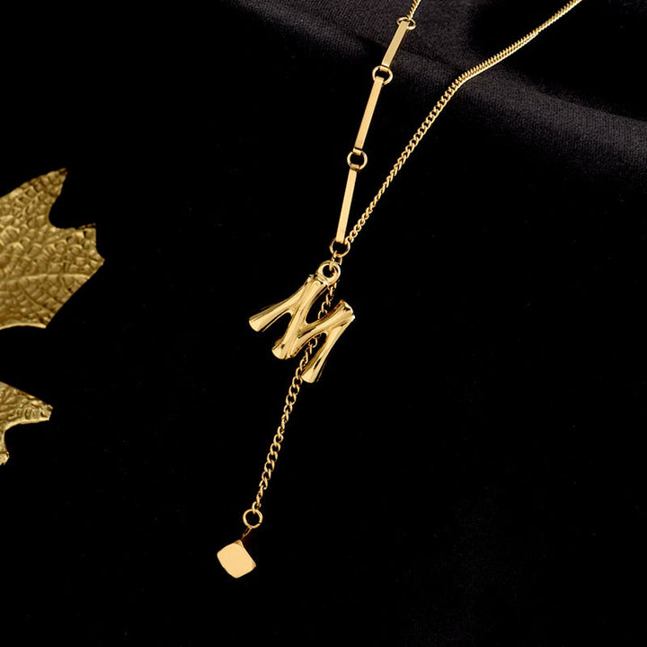 Brehn | Charmante Initialen Buchstaben Halskette