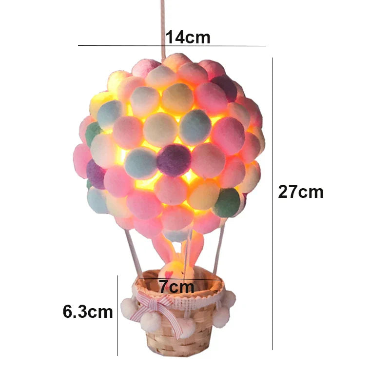 DIY Heißluftballon-förmige fliegende Tiere Nachtlampe | Brehn