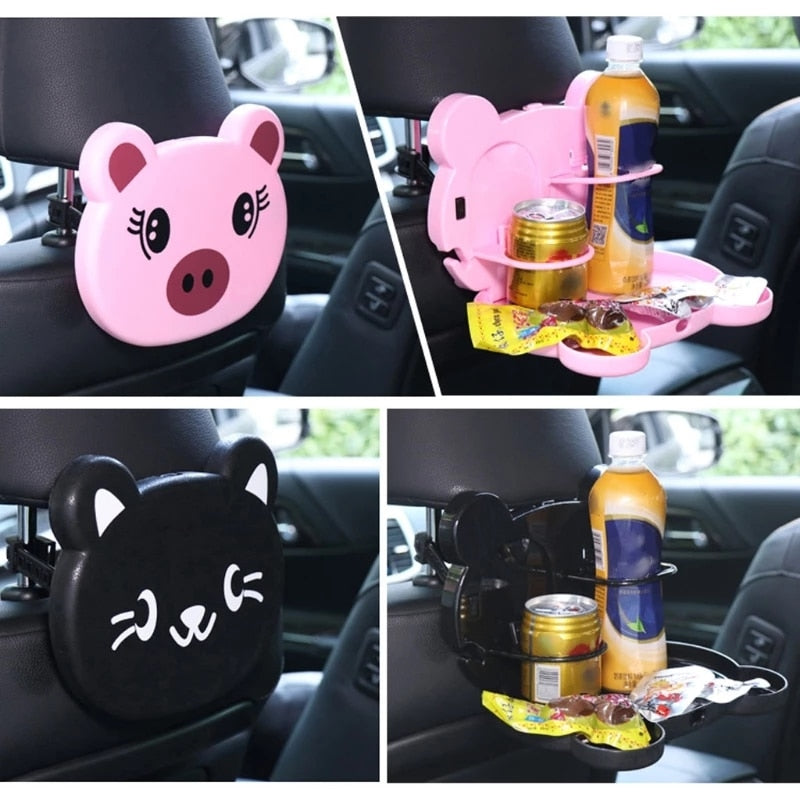 VIvolux | Multifunktionale Mini Panda Auto Rücksitzablage