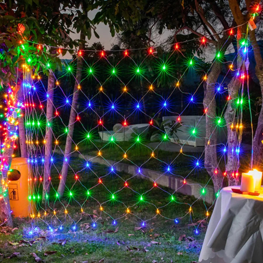 Brehn | Sternennetz | Luxus LED Atmosphärenlampe für den Außenbereich
