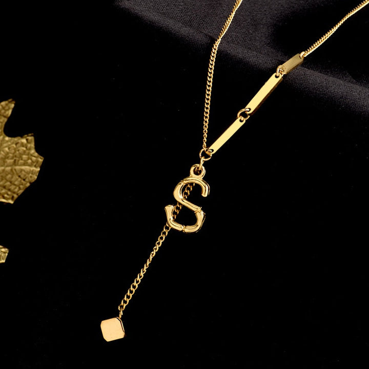 Brehn | Charmante Initialen Buchstaben Halskette