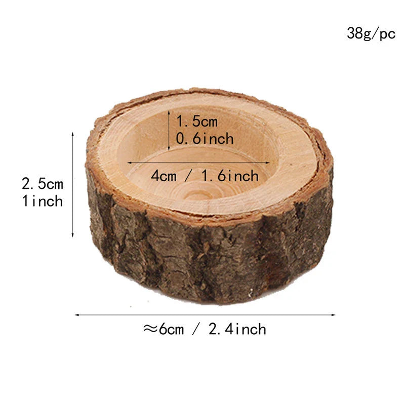 Brehn | Holzkerzenständer