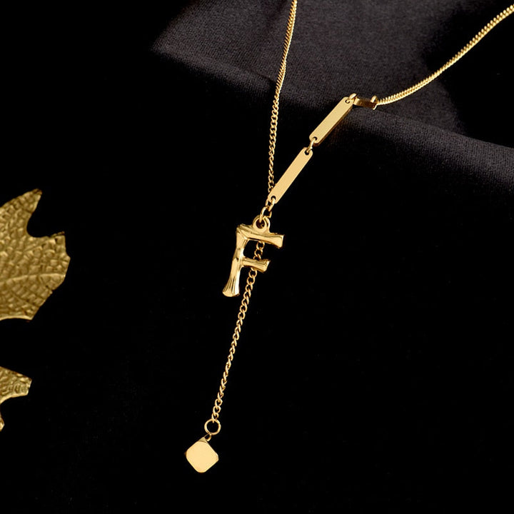 Brehn | Charmante Initialen Buchstaben Halskette