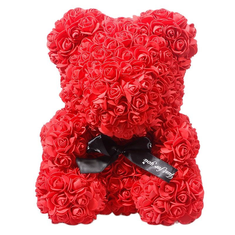 Brehn | Künstliche Rosenblumen Teddybär