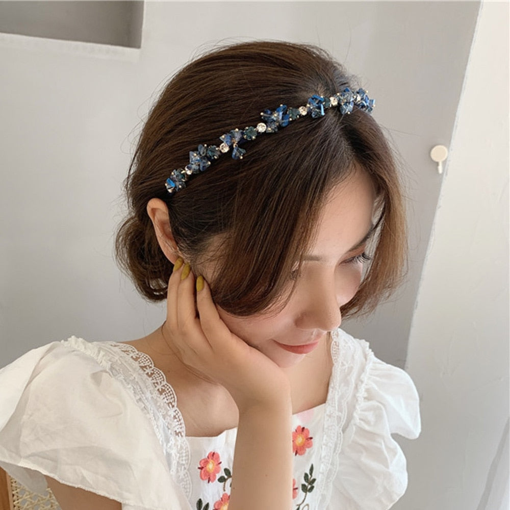VIvolux | Anspruchsvolle Funkelnde Strass-Kristall-Haarband