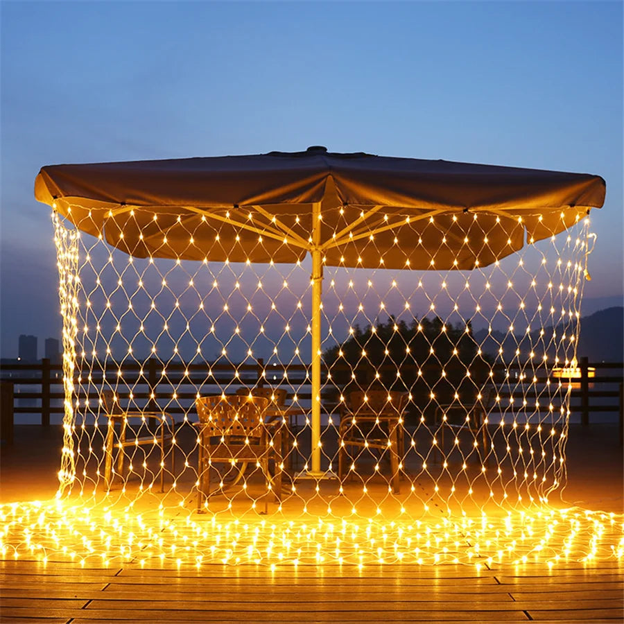 Brehn | Sternennetz | Luxus LED Atmosphärenlampe für den Außenbereich